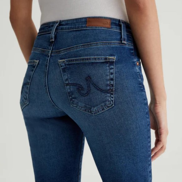 NEW AG Jeans Angel Extended Bootcut Denim women Jeans - Low Rise 252 - Picture 4 of 11